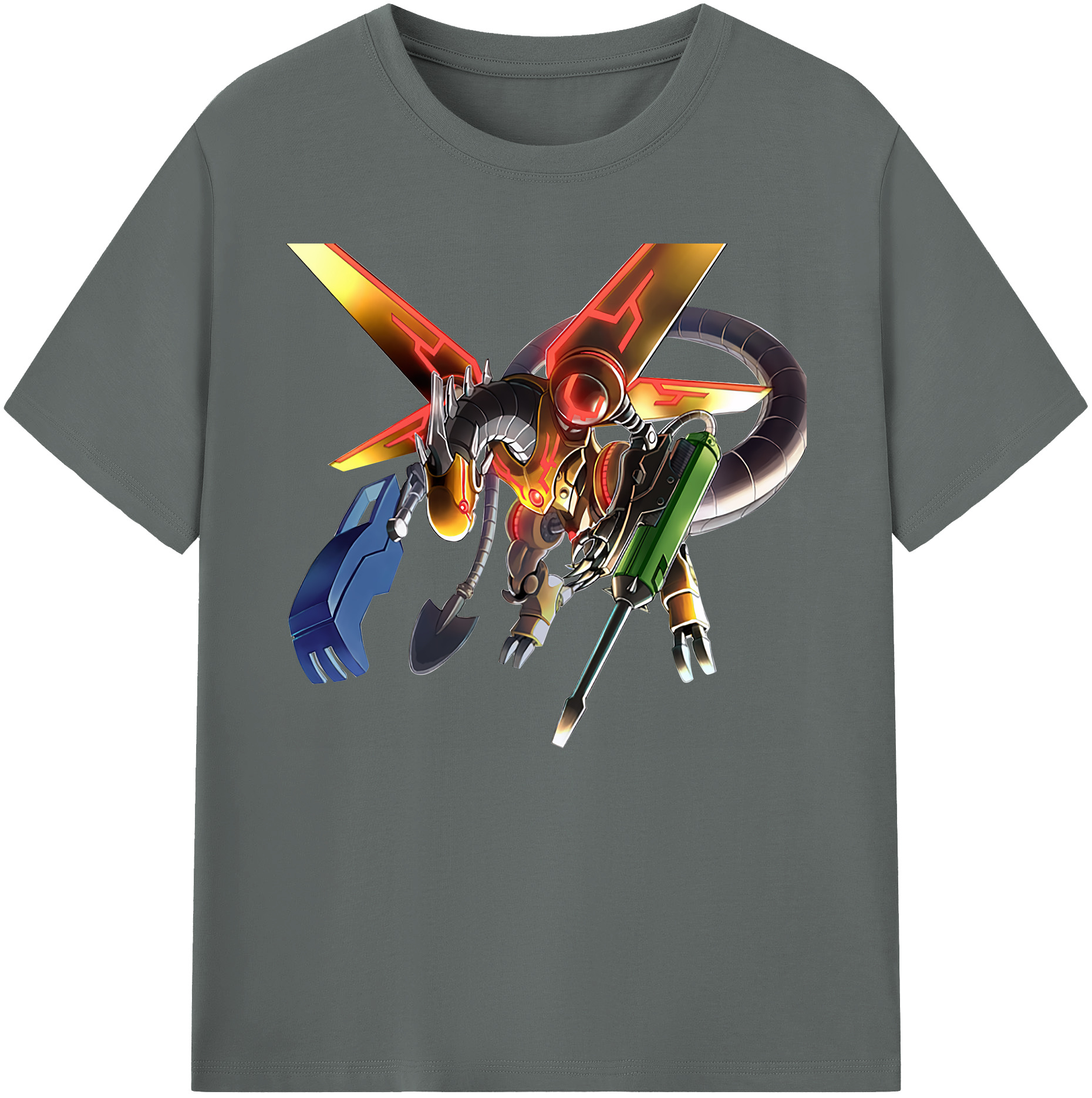 （画像用） 遊☆戯☆王 Yu-Gi-Oh! 綿100％ メンズ半袖Tシャツ｜肌触りやわらか＆通気性